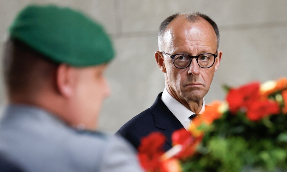 Friedrichas Merzas / ODD ANDERSEN / AFP
