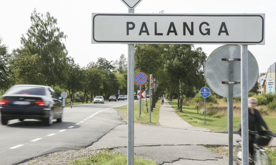 Įvažiavimas į Palanga