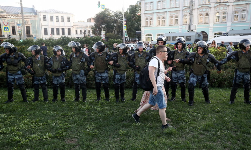 Protestas Maskvoje