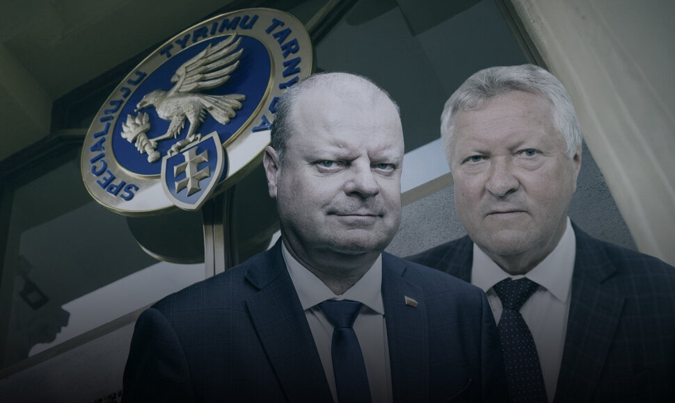 Saulius Skvernelis ir Kazys Starkevičius