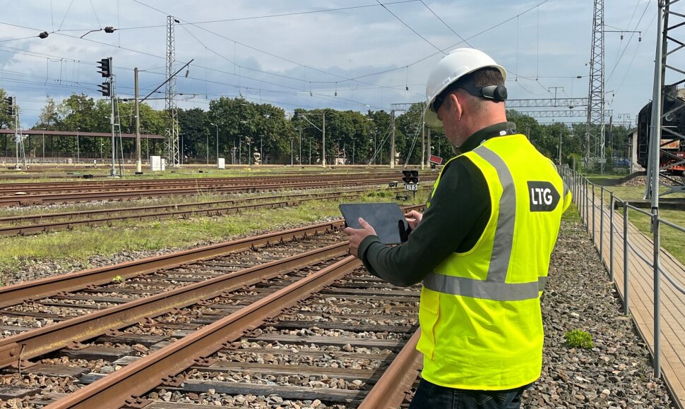 „LTG Infra“ kurs naują programėlę geležinkelių priežiūrai