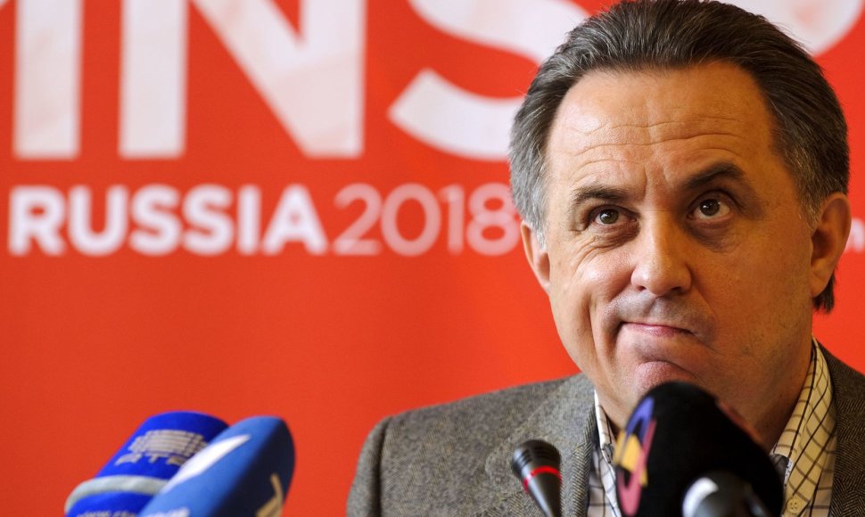 Rusijos sporto ministras Vitalijus Mutko tikina, kad ir 2020 metais Europos futbolo čempionatas vyks Rusijoje