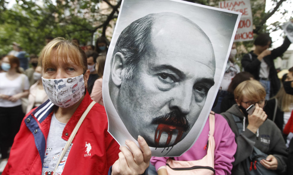 Protestas prieš Aliaksandrą Lukašenką