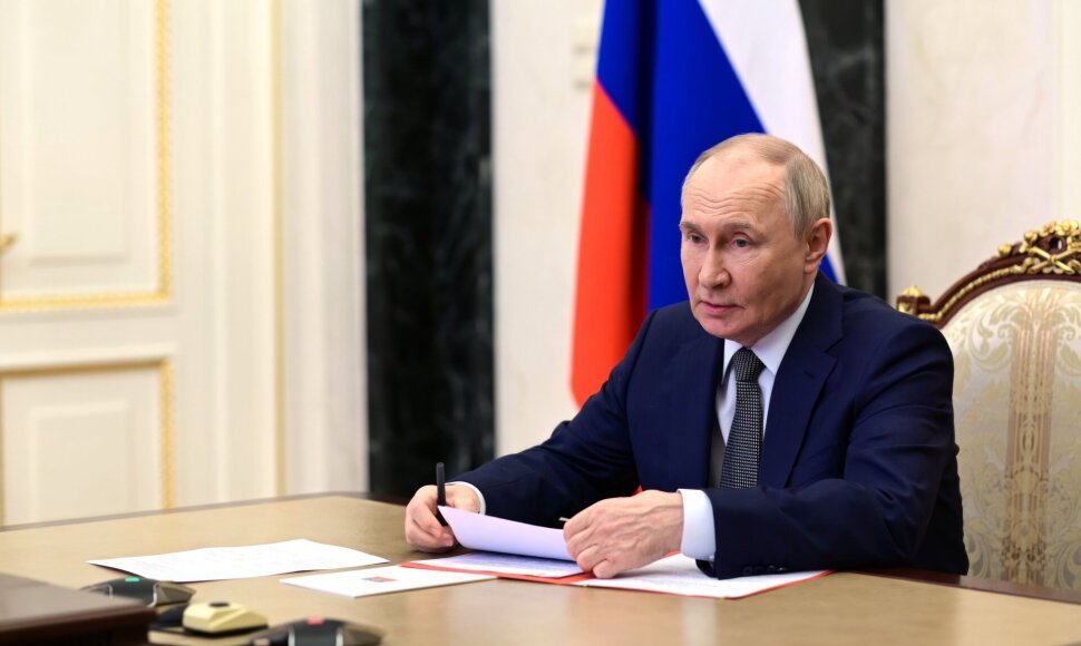 Vladimiras Putinas / Pavel Byrkin/Kremlin Pool / ZUMAPRESS.com