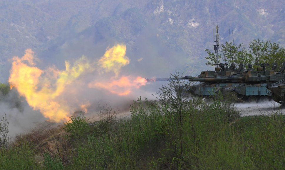 Pietų Korėjos tankas „K2 Black Panther“