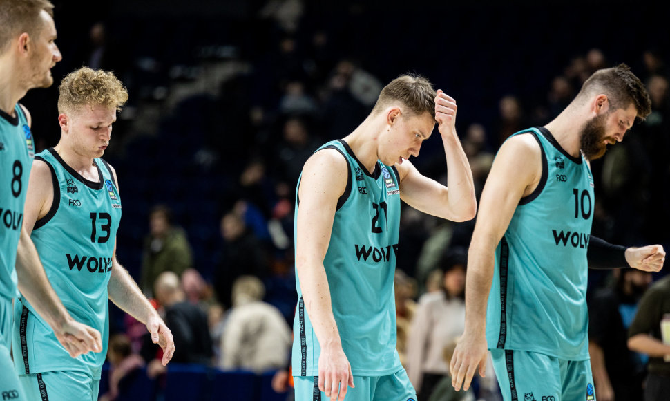 Europos taurės rungtynės: „Wolves“ - „Paris Basketball“