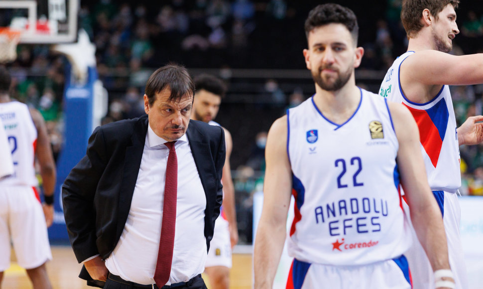 Kauno „Žalgiris“ – Stambulo „Anadolu Efes“