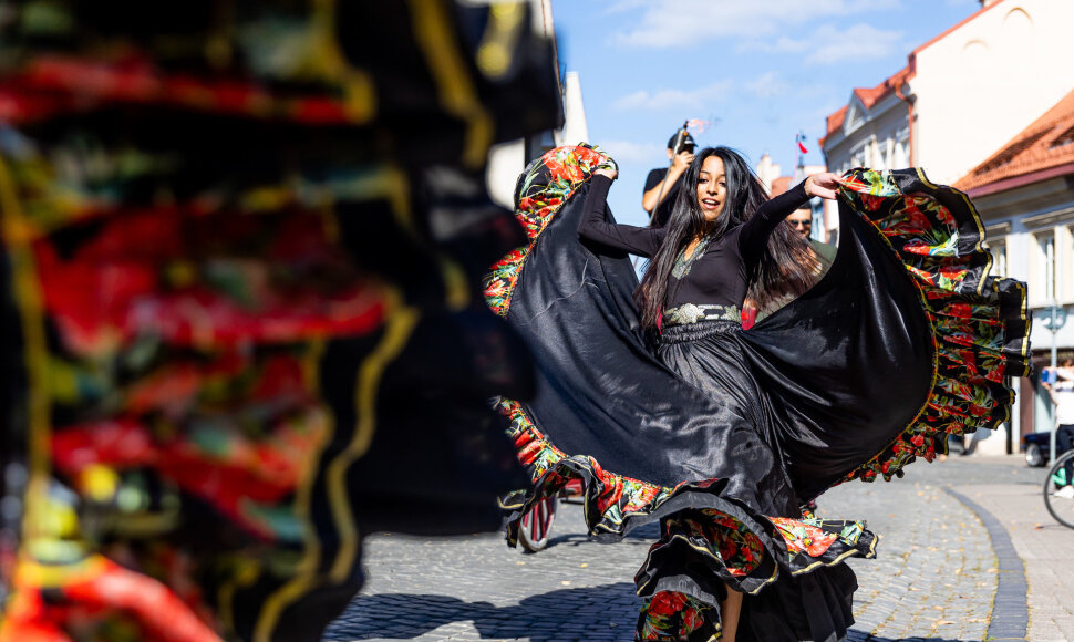 Kasmetinė tarptautinio romų festivalio GYPSY FEST eisena
