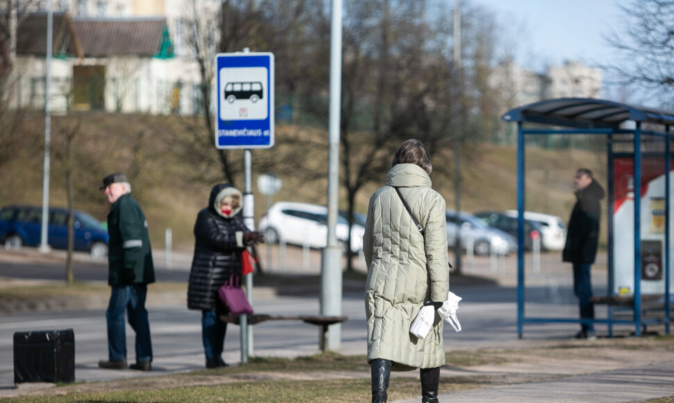 Karantinas Vilniaus gatvėse