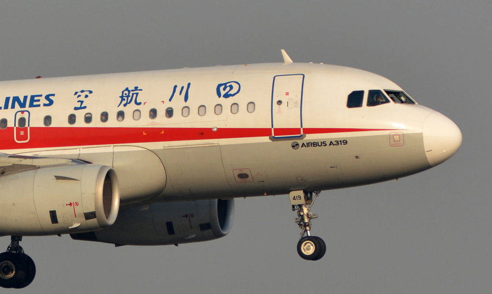 „Sichuan Airlines“ lėktuve „Airbus A319“