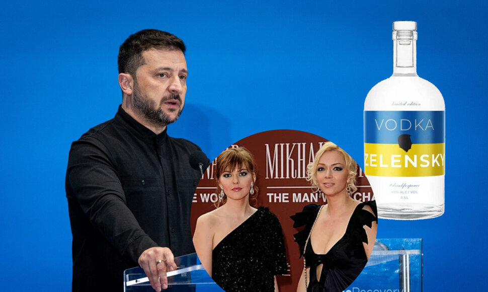 Tvirtinama, esą Gorbačiovo anūkės pardavinėja „Zelenskio“ degtinę