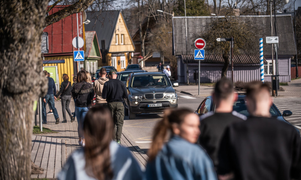 Trakuose gausu keliautojų