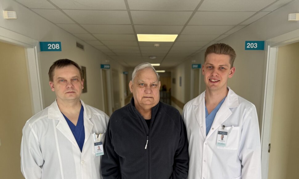 S.Raugelė, R.Mi&scaron;eikis ir R.Adamonis