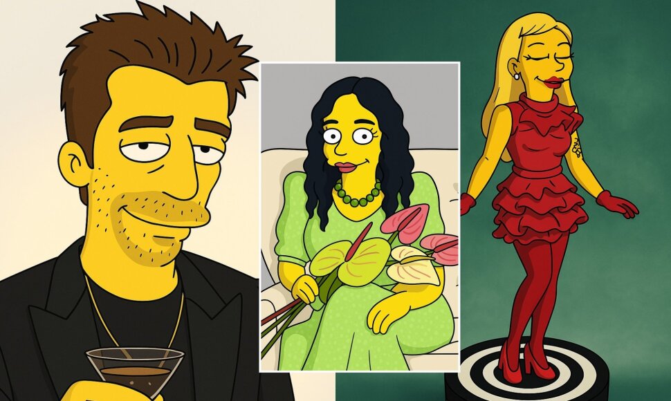 Lietuvos atlikėjai virto „Simpsonų“ personažais
