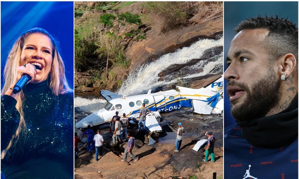 Brazilijos dainininkė Marilia Mendonca žuvo per lėktuvo avariją.