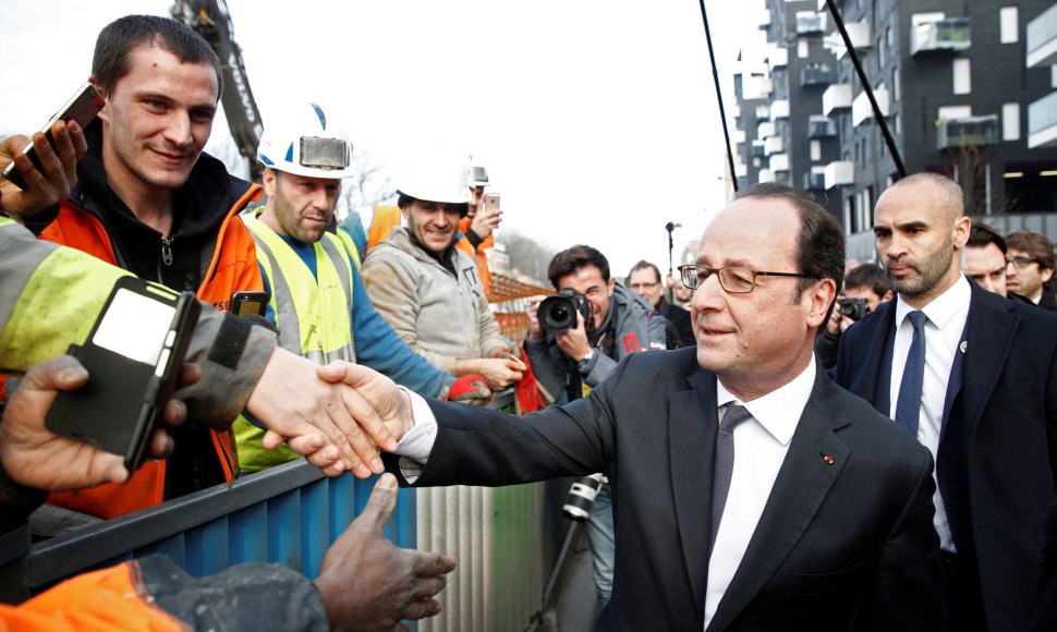 2012 metų Prancūzijos prezidento rinkimus laimėjo Francois Hollande'as