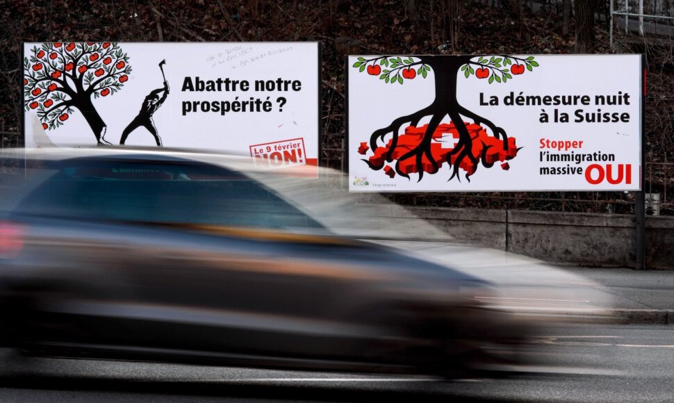 Plakatas &Scaron;veicarijoje