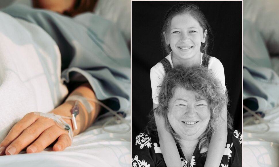 Viktorija su mama, ligoninė (asociatyvi nuotrauka)