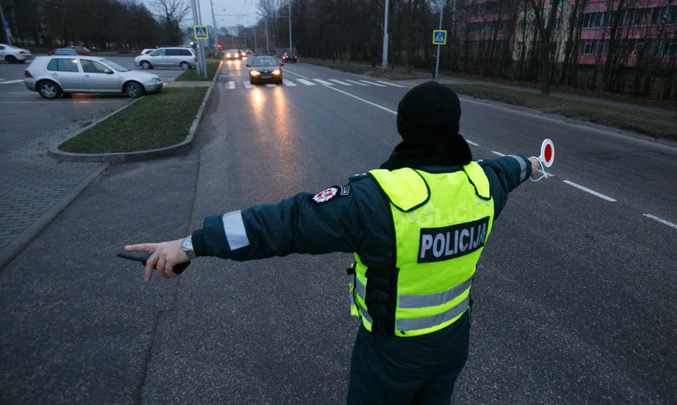 Policijos reidas Kaune