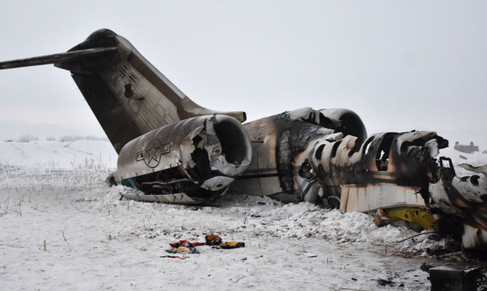 Afganistane sudužęs JAV lėktuvas „Bombardier E-11A“