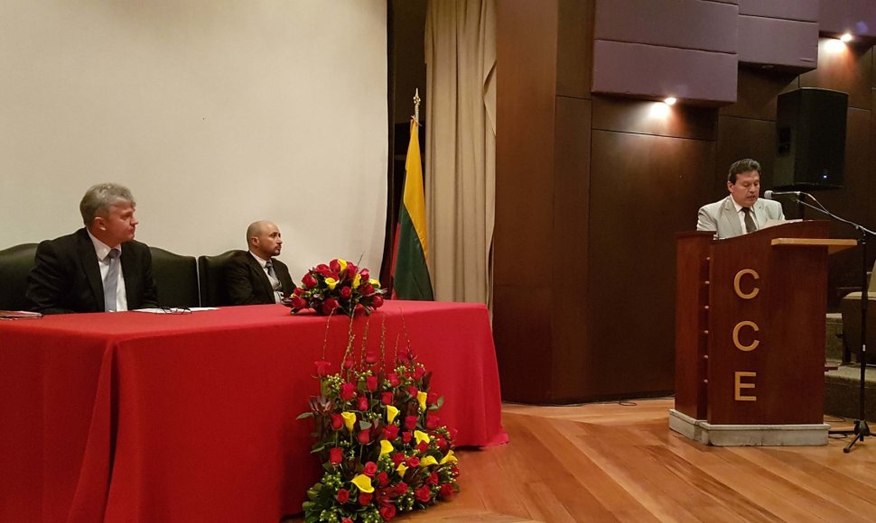 Ekvadoro sostinėje atidarytas Lietuvos garbės konsulatas