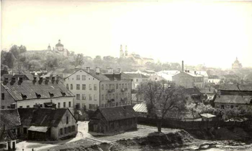 Vilniaus Pohuliankos (dabar J.Basanavičiaus) gatvė 1930 metais