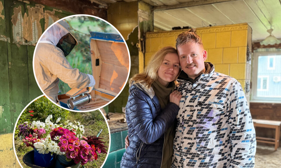 Močiutės sodybą su &scaron;eima renovuojanti Živilė Kasnauskienė
