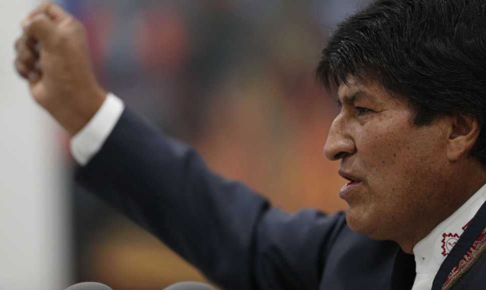 Evo Moralesas 