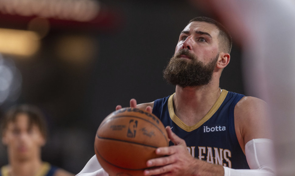 Jonas Valančiūnas („New Orleans Pelicans“) – 15,4 mln. JAV dolerių