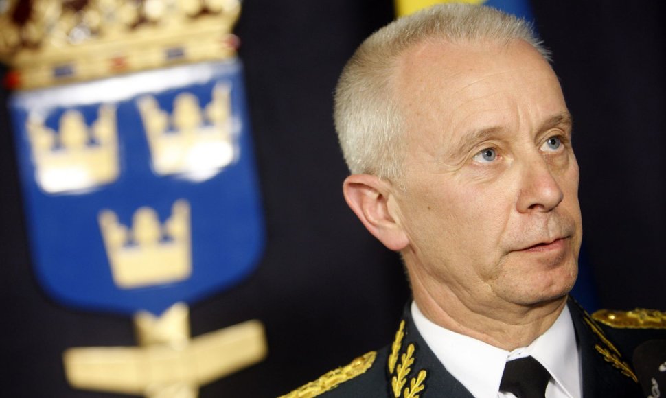Švedijos kariuomenės vadas Serkeris Göransonas