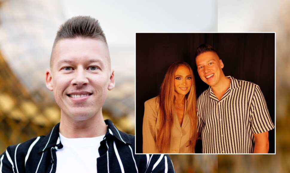 Rimvydas &Scaron;irvinskas-Makalius ir Jennifer Lopez