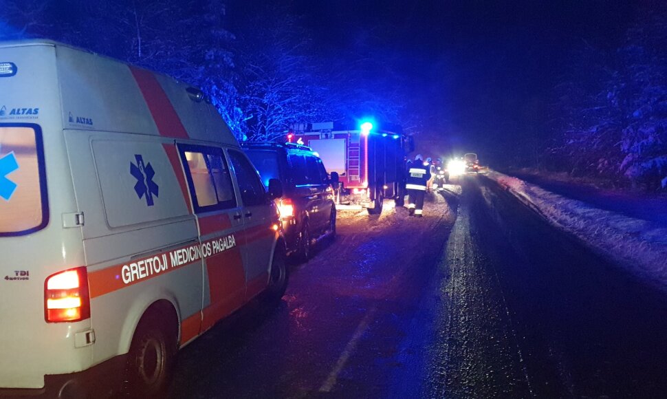&bdquo;Peugeot&ldquo; trenkėsi į policijos tarnybinį automobilį