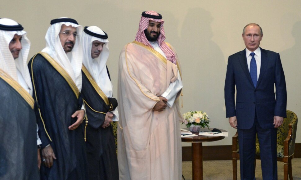 Saudo Arabijos delegacijos ir V.Putino susitikimas