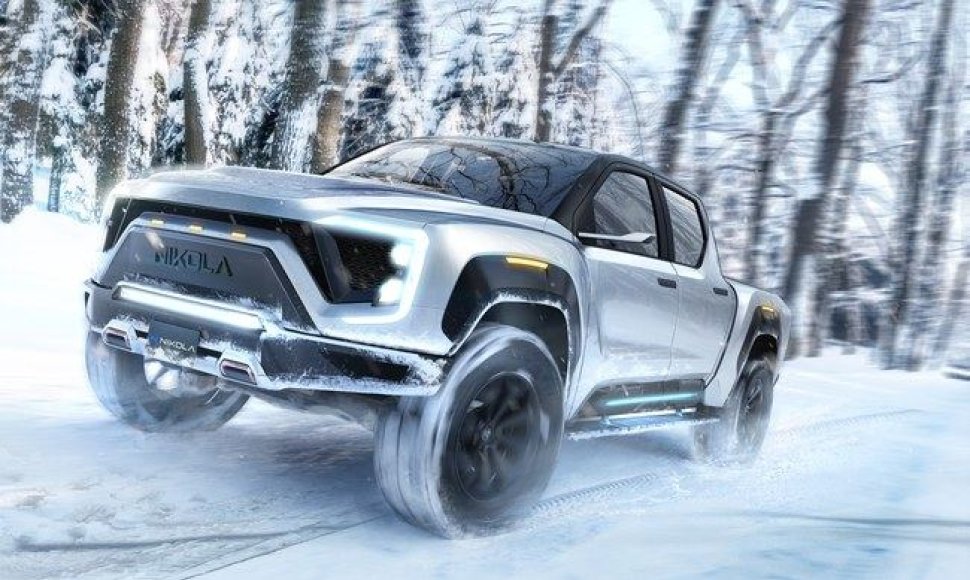 Nikola Motor sukūrė elektrinį pikapą „Badger“