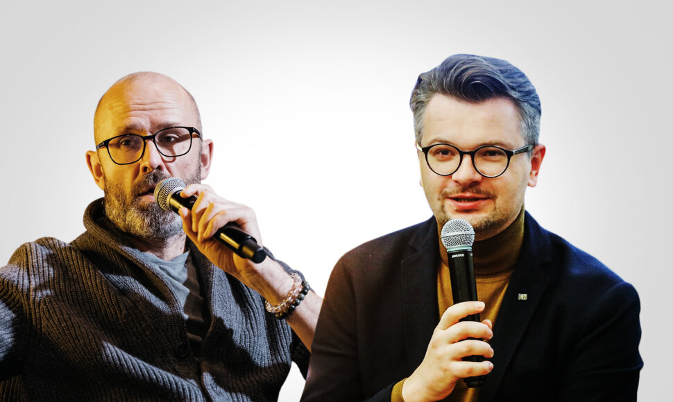 Robertas Petrauskas ir dr. Vasilijus Safronovas