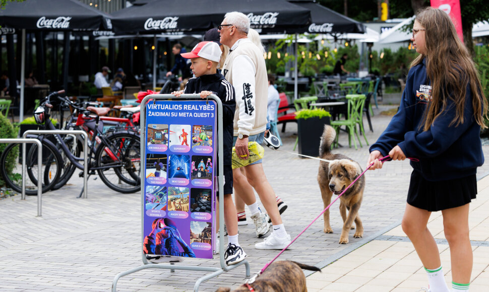 Vėjuota, lietinga, bet ir saulėta Palanga