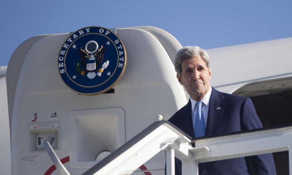 JAV diplomatijos vadovo Kerry vizitas Kuboje
