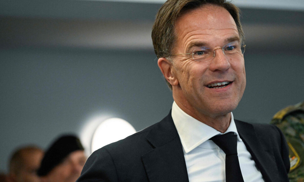 Markas Rutte / INA FASSBENDER / AFP