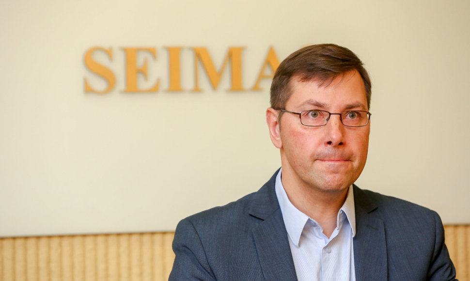Gintaras Steponavičius susitinka su Seimo Pirmininku 