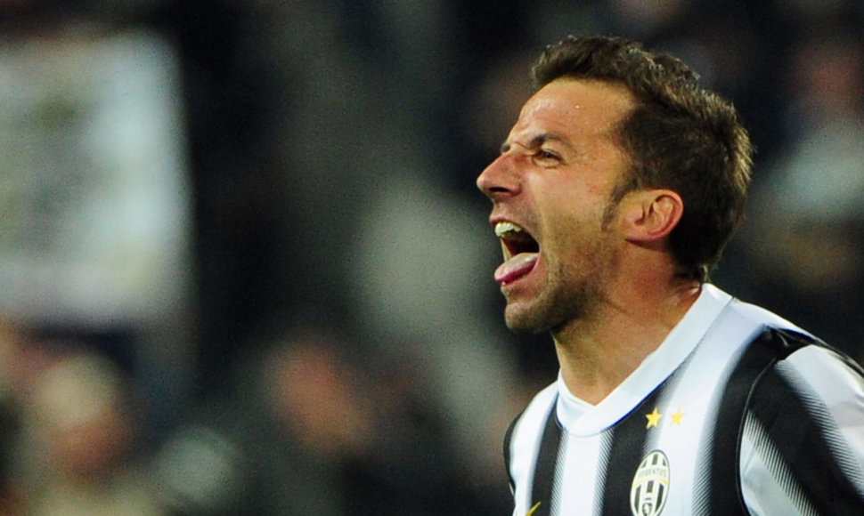 Turino „Juventus“ legenda – Alessandro Del Piero.