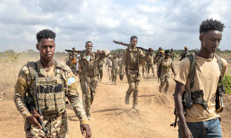 Somalio kariai / TONY KARUMBA / AFP