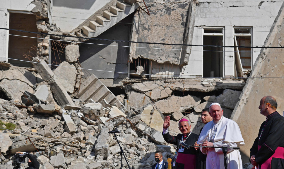 Popiežius Pranciškus Mosule