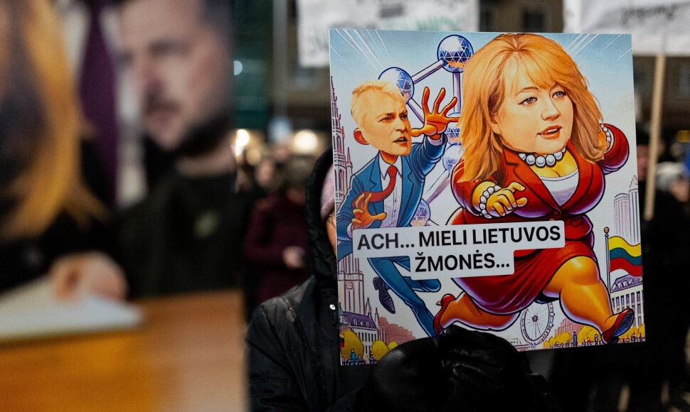 Protestas &bdquo;De&scaron;imt minučių tylos&ldquo;
