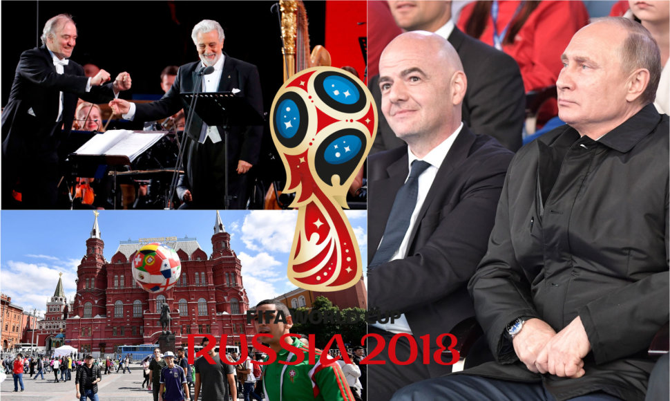 Rusijoje prasideda pasaulio futbolo čempionatas