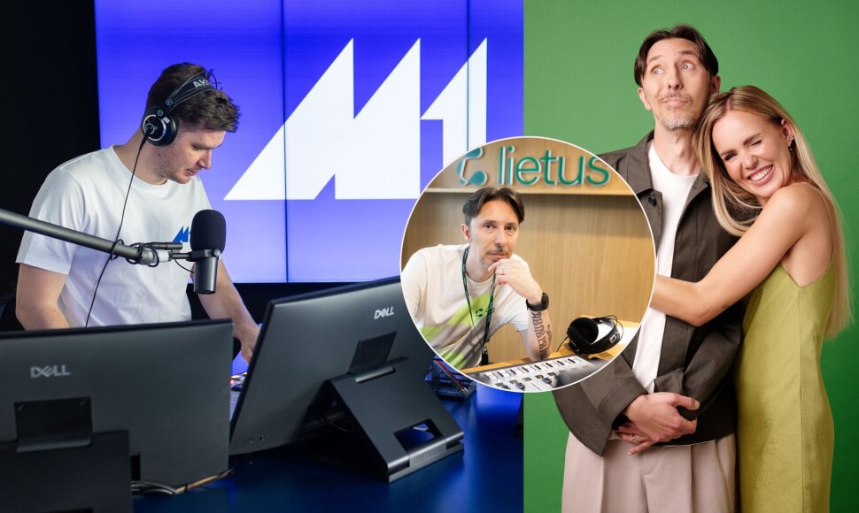 Radijo stotys M1 ir „Lietus“ /Archyvo nuotr.
