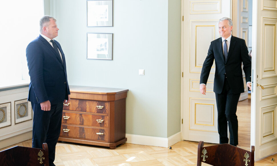 Andrius Palionis ir Gitanas Nausėda