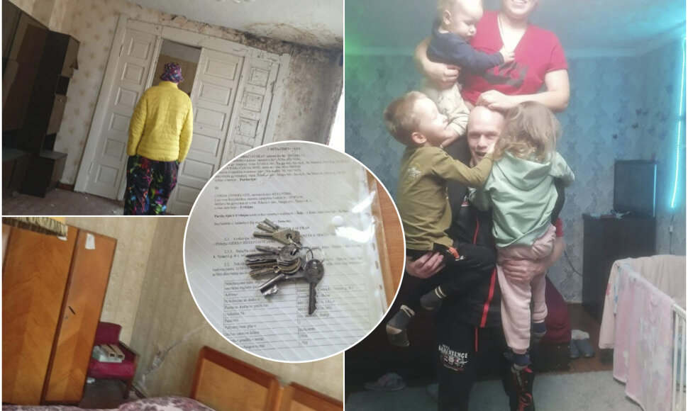 Daugiavaikei šeimai iš Šilutės rajono – grėsmė atsidurti gatvėje