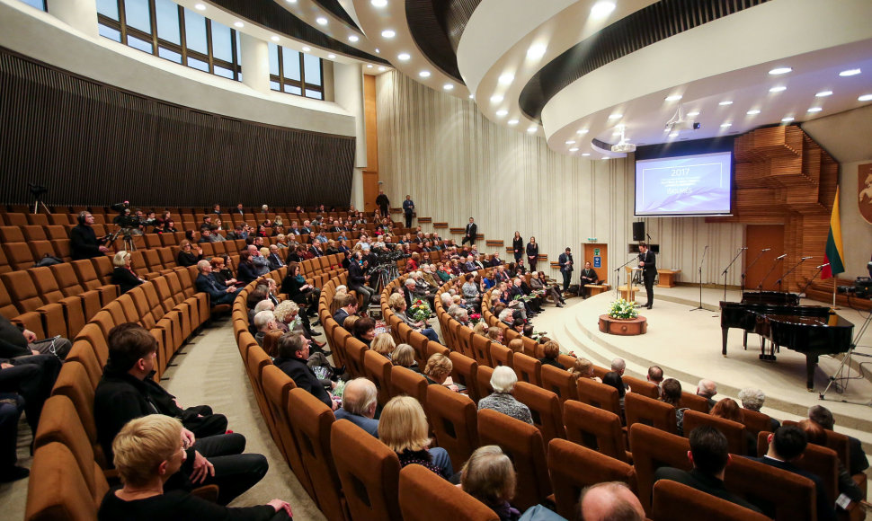 Kultūros ir meno premijų laureatų pagerbimo iškilmės