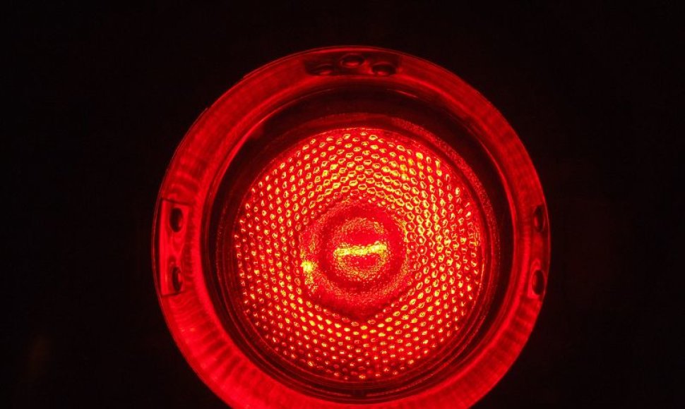 Raudonas šviesoforo signalas