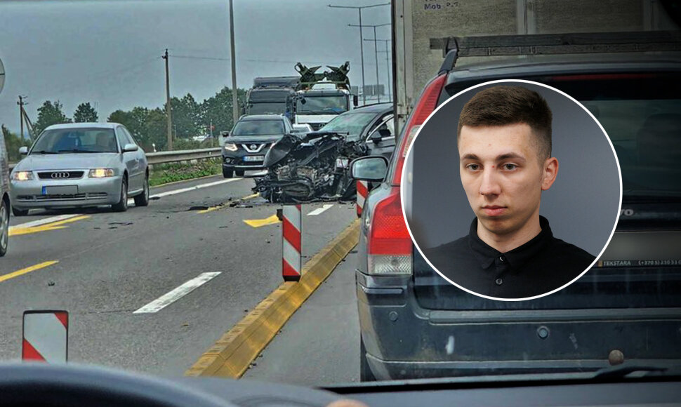Simono Liudžiaus sukelta avarija